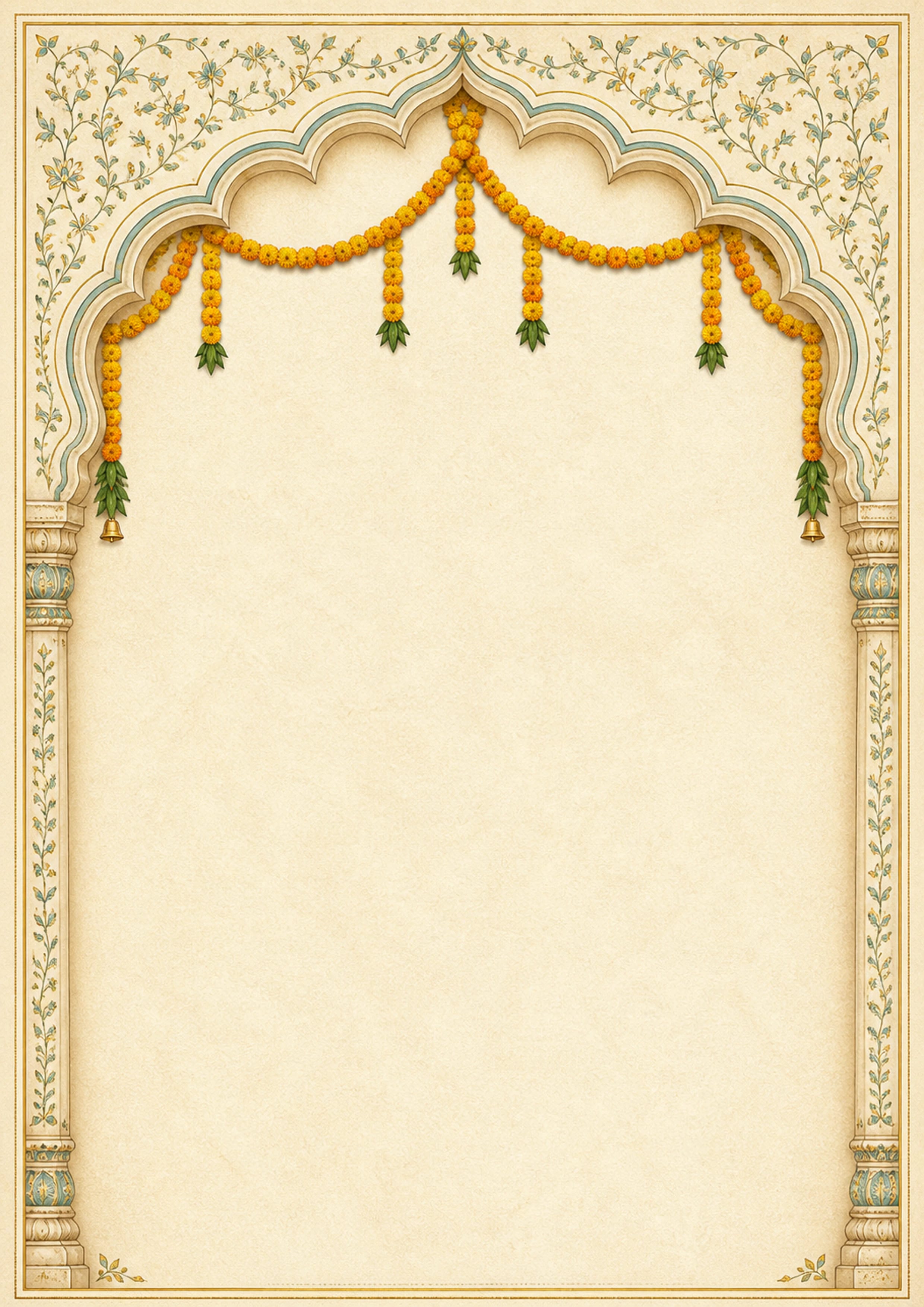 Toran marriage biodata template preview